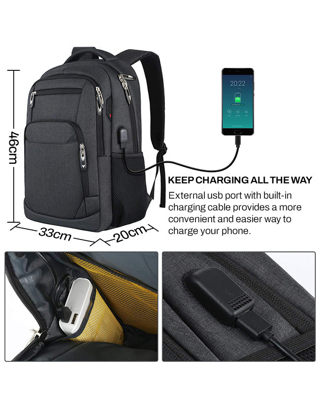 TALANES 15.6 Inch Laptop Backpack