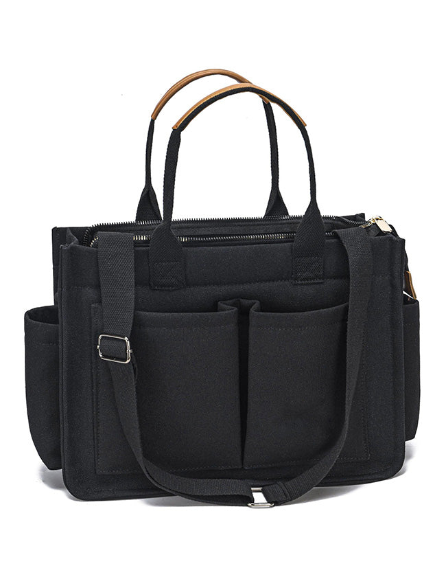 TALANES Large Tote Bag – Padded Laptop Compartment