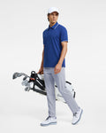 Men's Golf Outfit Dark Blue-Light Grey