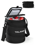 Talanes 14-Can Insulated Golf Cart Cooler Bag Keeps Beverages Cold | Large Golf Cooler Sleeve with Adjustable Shoulder Strap & Collapsible Design, Ideal Gift for Golfers