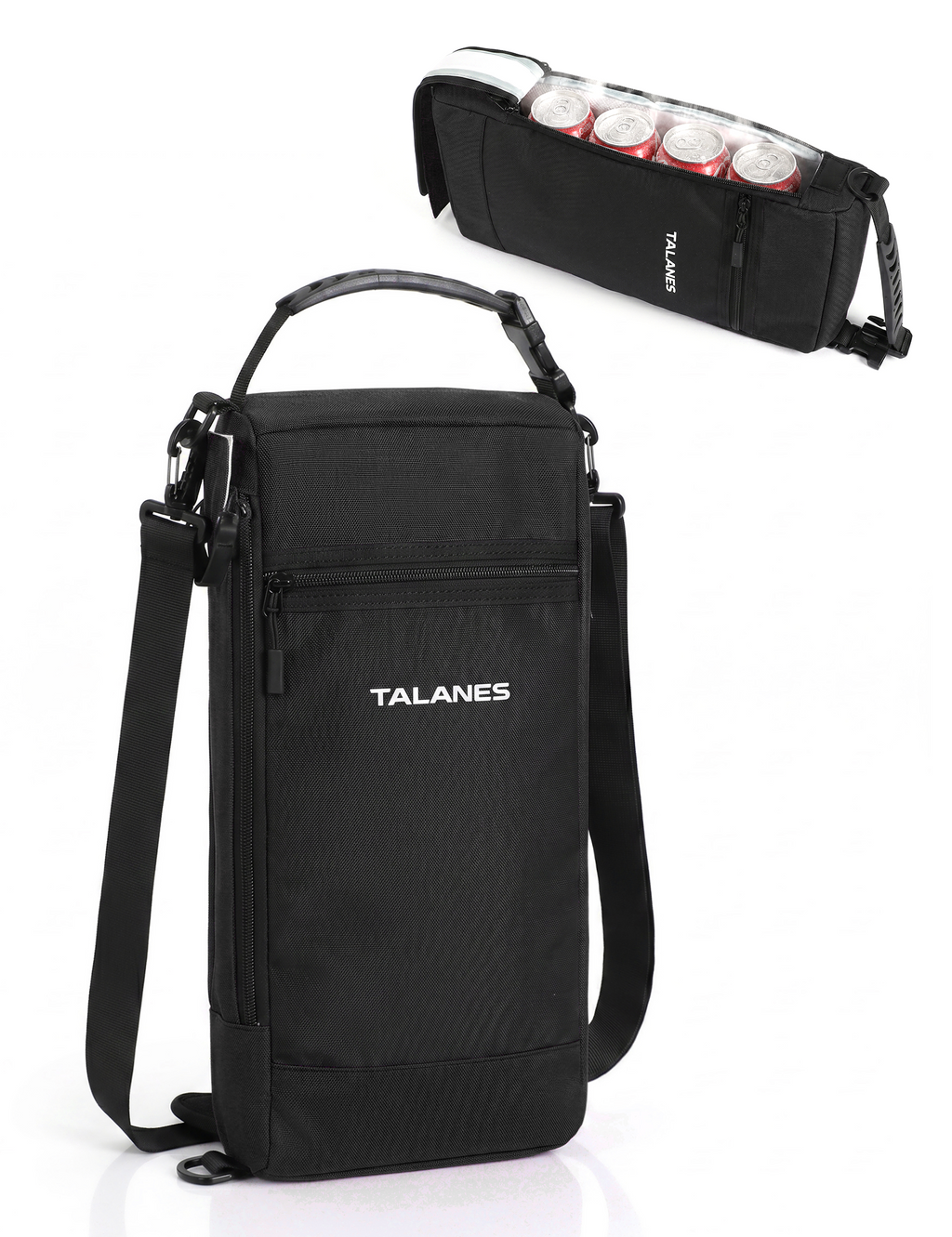 Talanes 9-Can Insulated Golf Cooler Tote Bag with Multi-Pocket