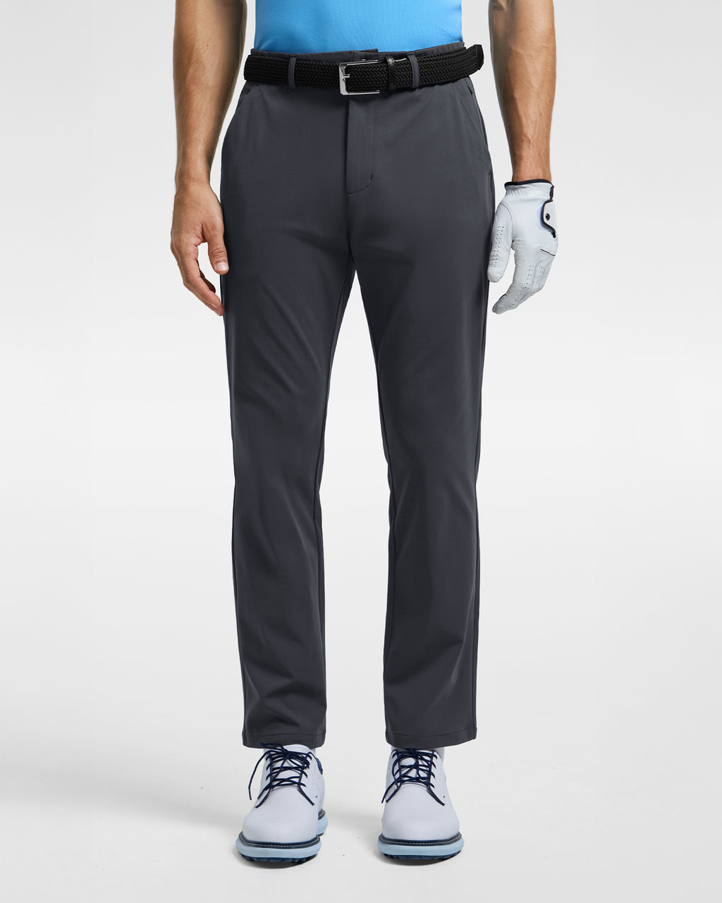 Men's Dress-Look Knit Stretch Pants