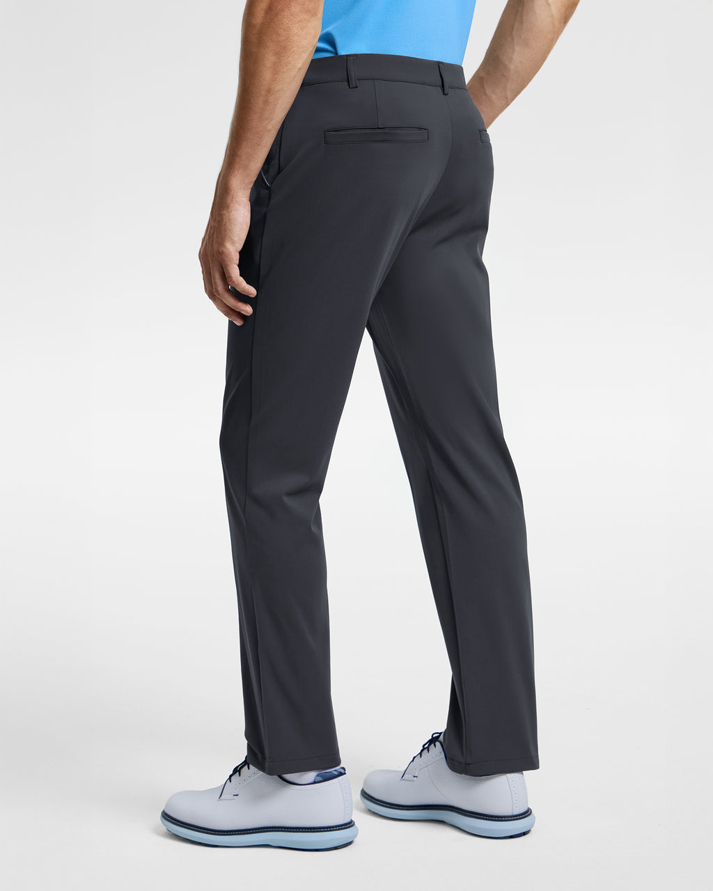 Talanes Men's Golf Pants, Dress-Look Knit Stretch