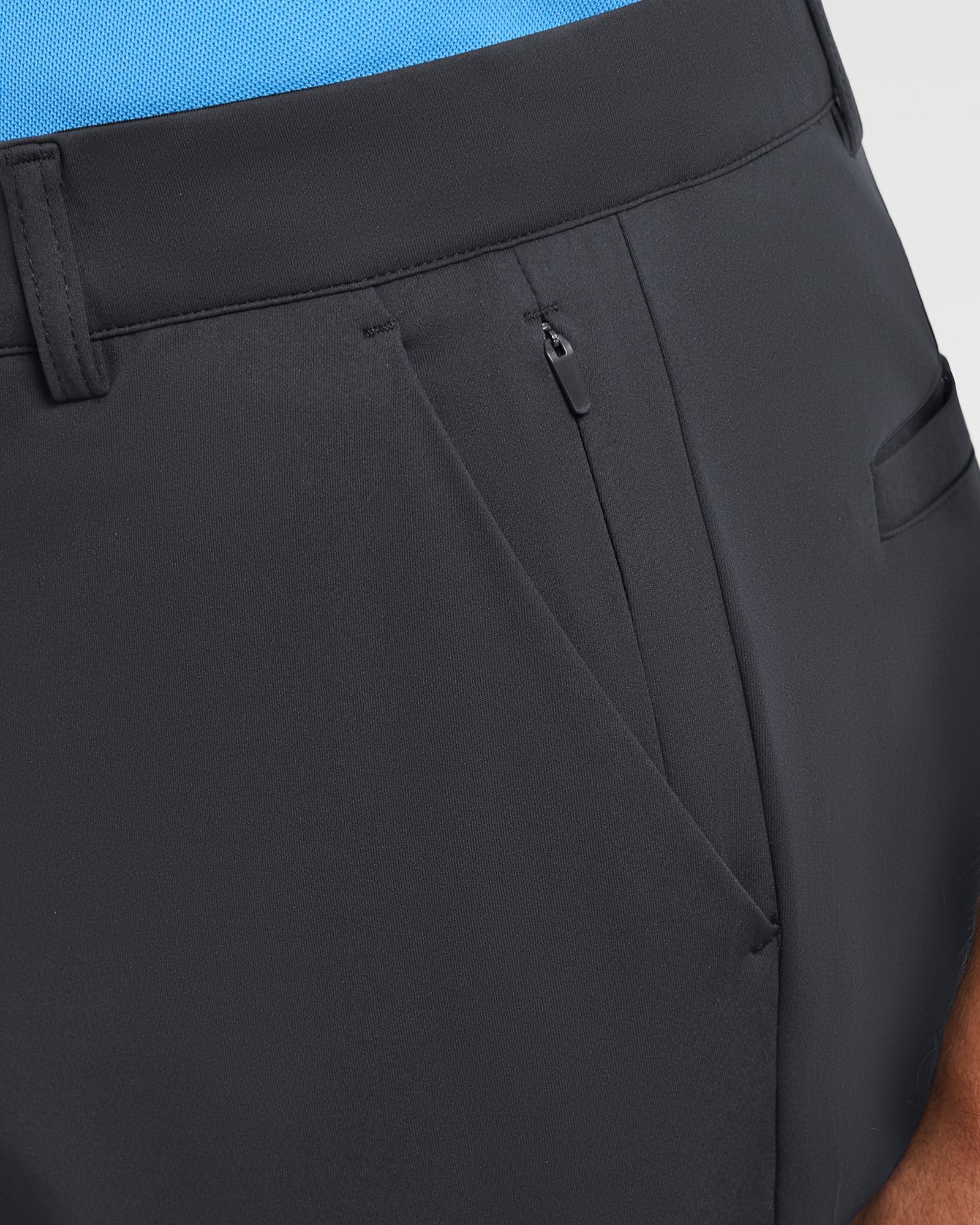 Talanes Men's Golf Pants, Dress-Look Knit Stretch