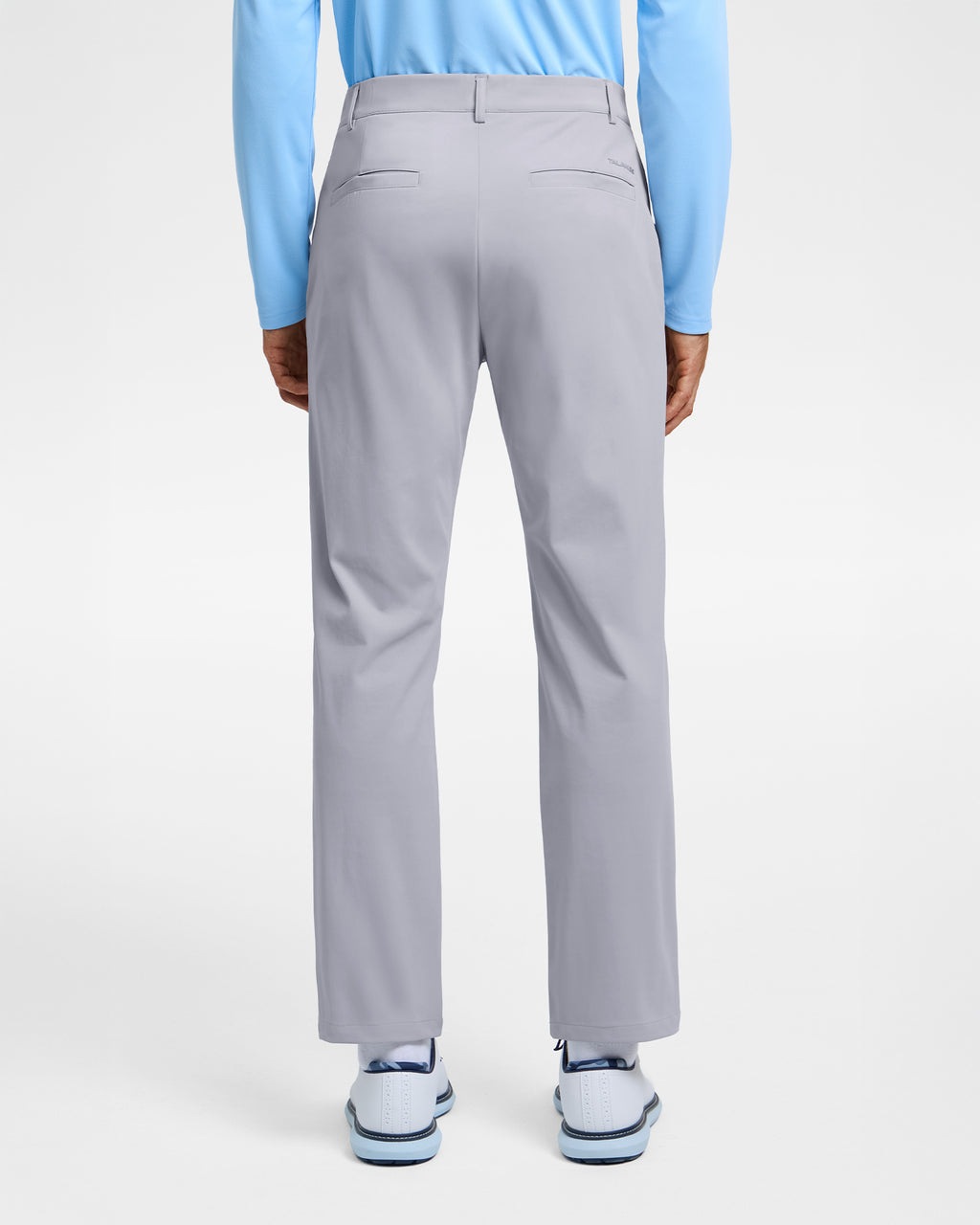 Talanes Men's Golf Pants, Dress-Look Knit Stretch