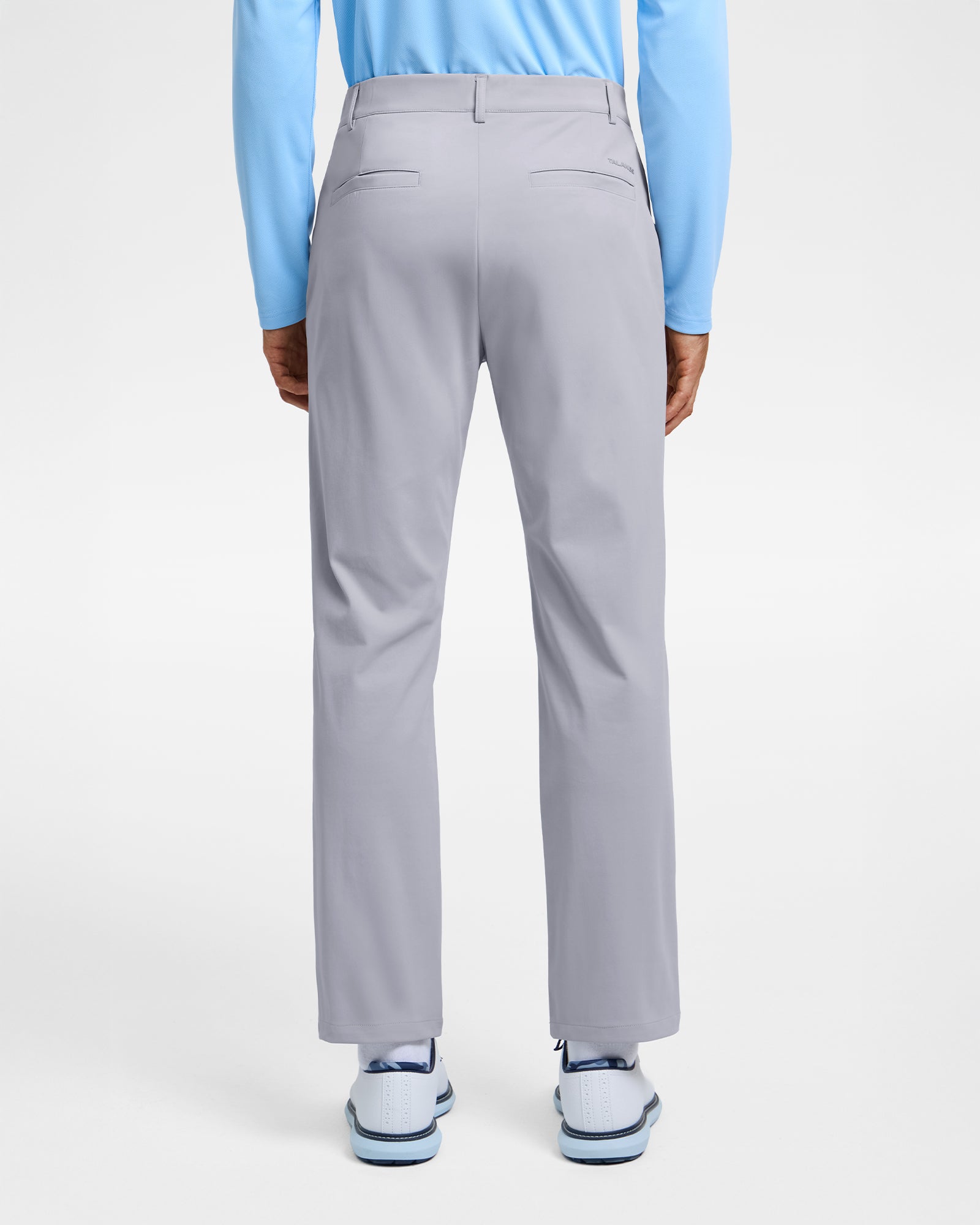 Talanes Men's Golf Pants, Dress-Look Knit Stretch