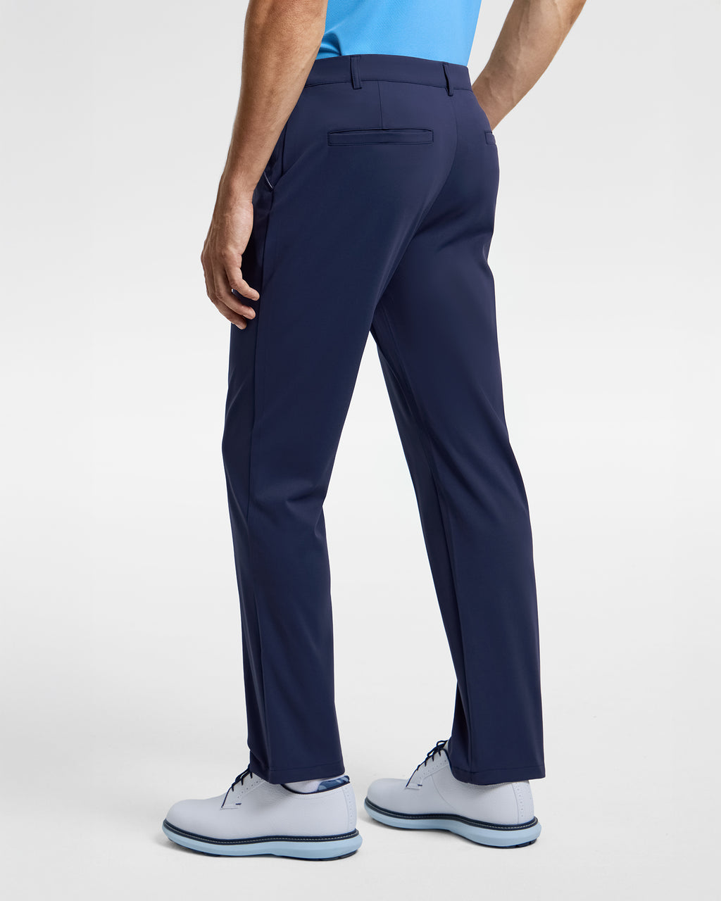 Talanes Men's Golf Pants, Dress-Look Knit Stretch