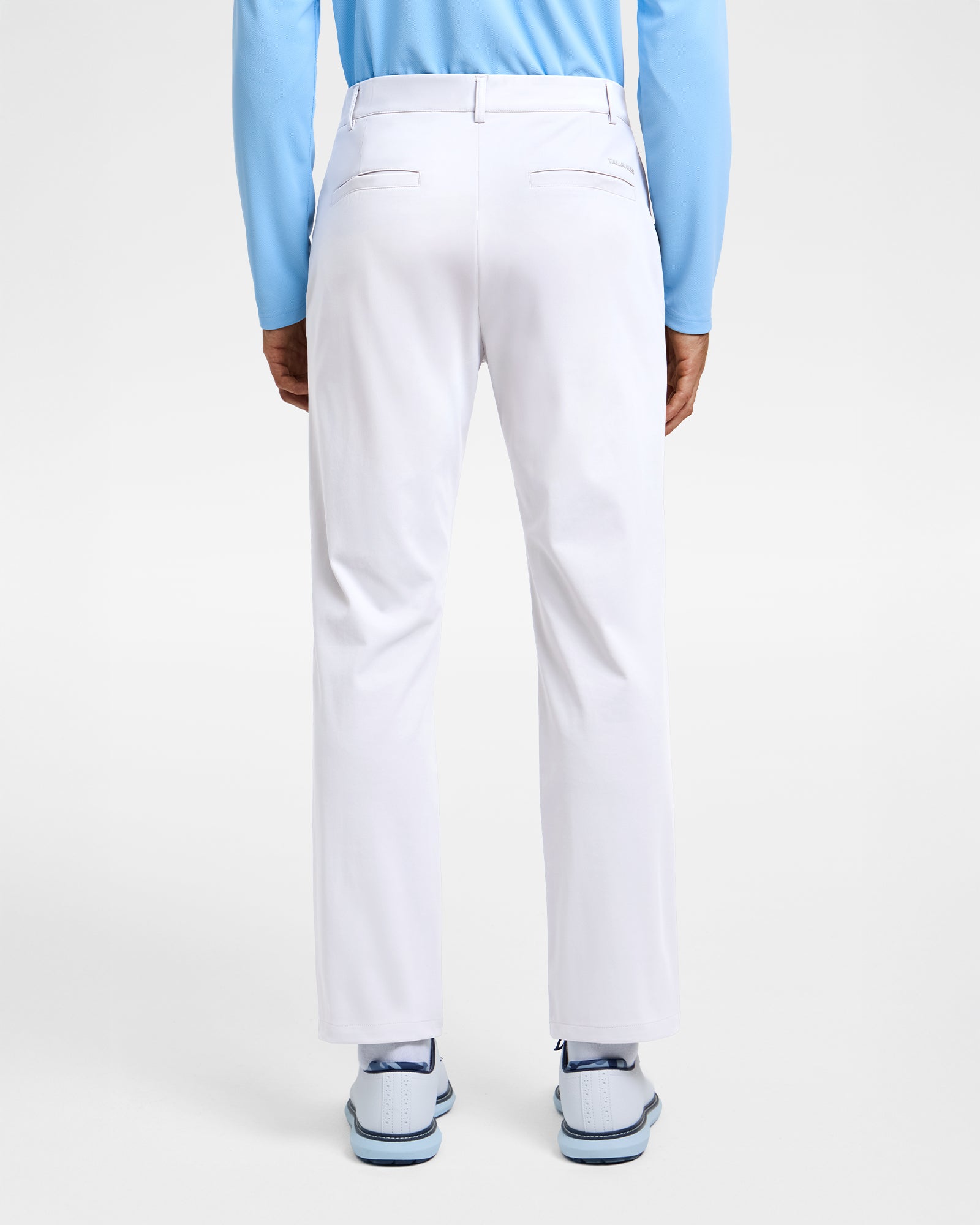 Talanes Men's Golf Pants, Dress-Look Knit Stretch