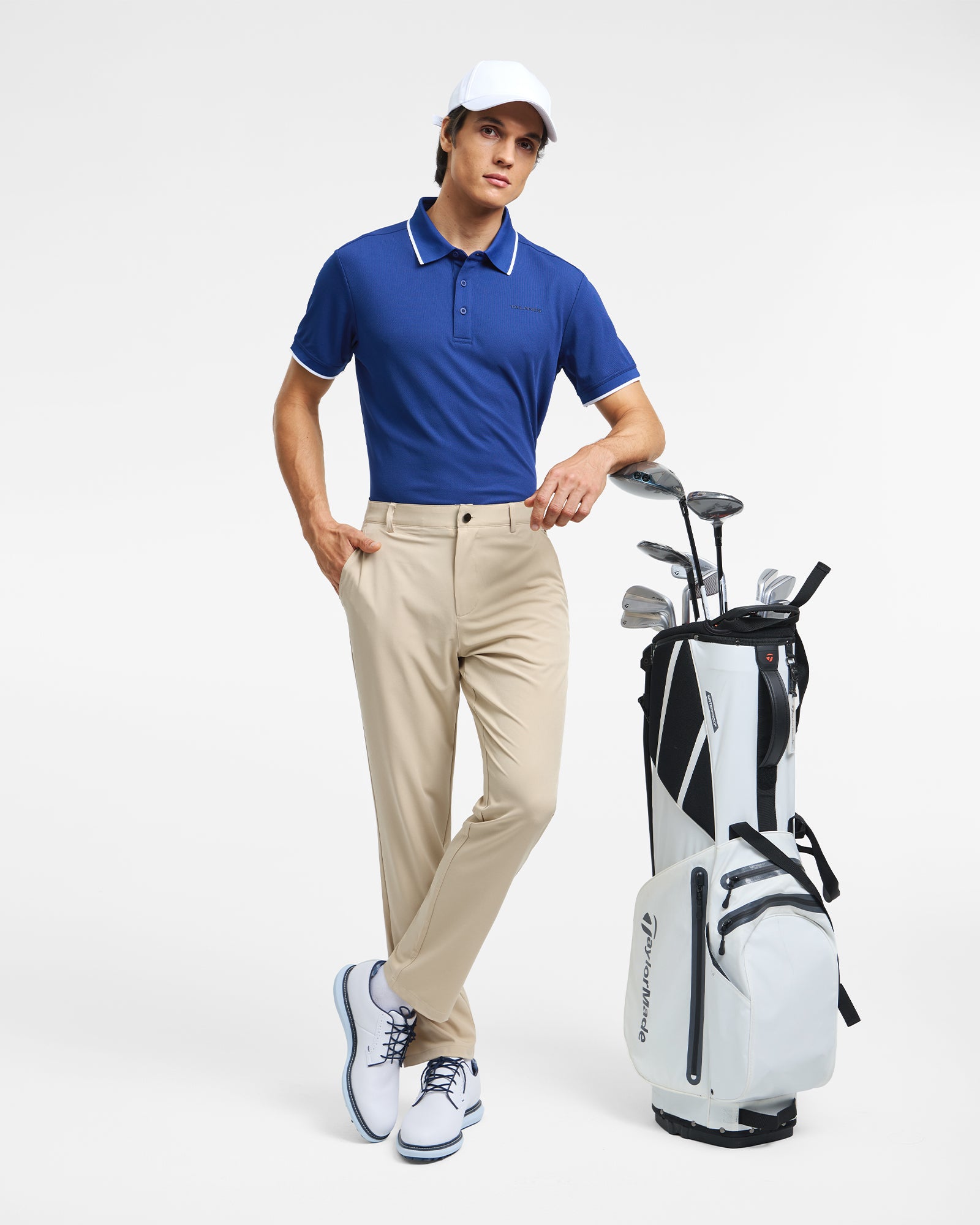 Talanes Men's Golf Pants,Water-Repellent 4-Way Stretch
