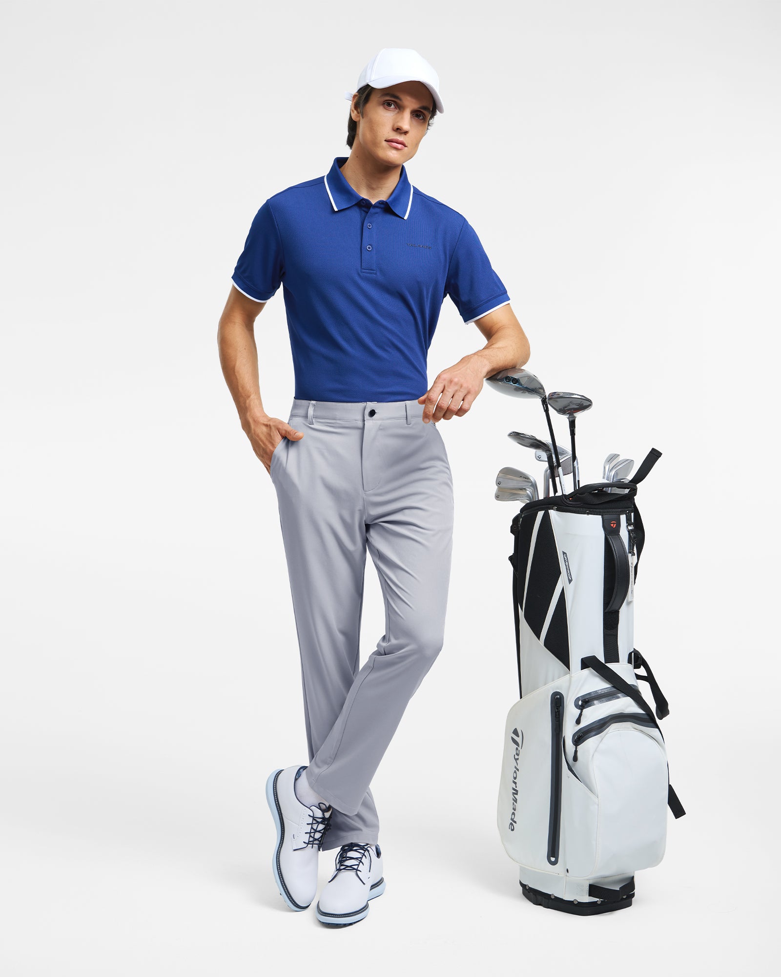 Talanes Men's Golf Pants,Water-Repellent 4-Way Stretch