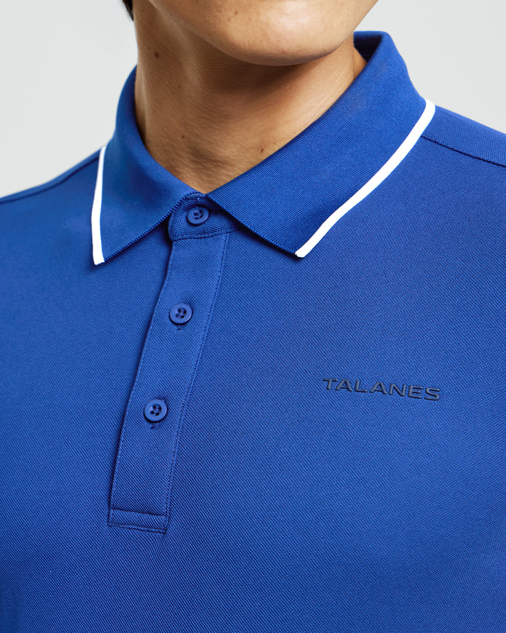 Talanes Men's UPF 50 Moisture-Wicking Short-Sleeve Golf Polo Shirt for Daily Wear
