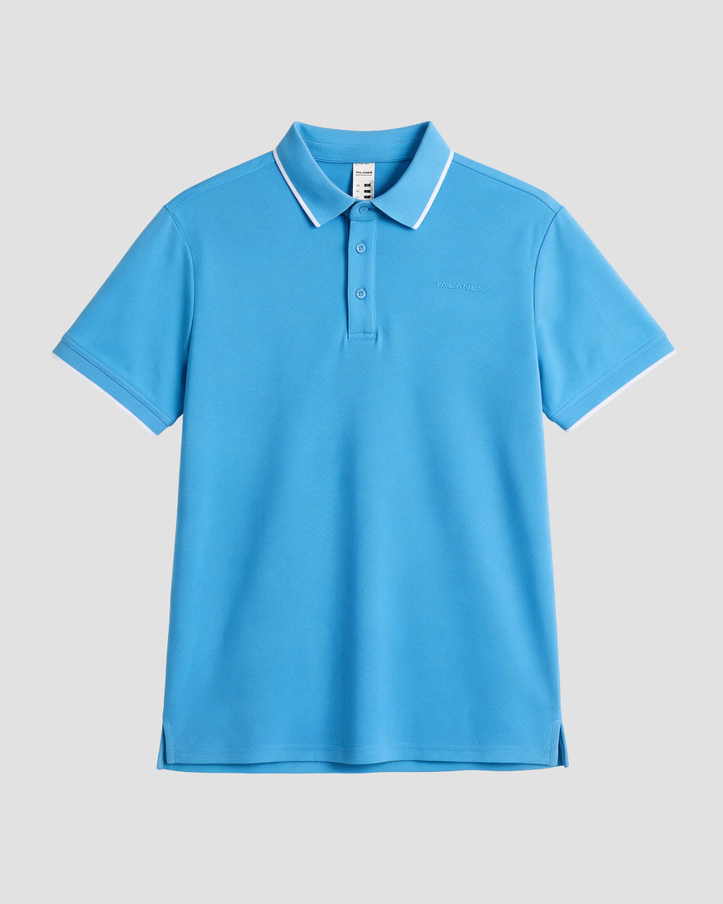 Talanes Men's UPF 50 Moisture-Wicking Short-Sleeve Golf Polo Shirt for Daily Wear