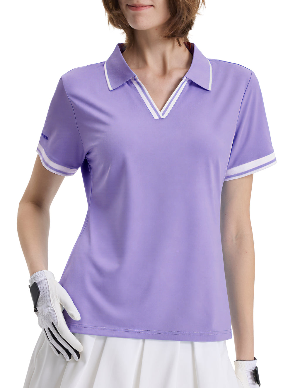 Women's V-Neck Polo Shirt