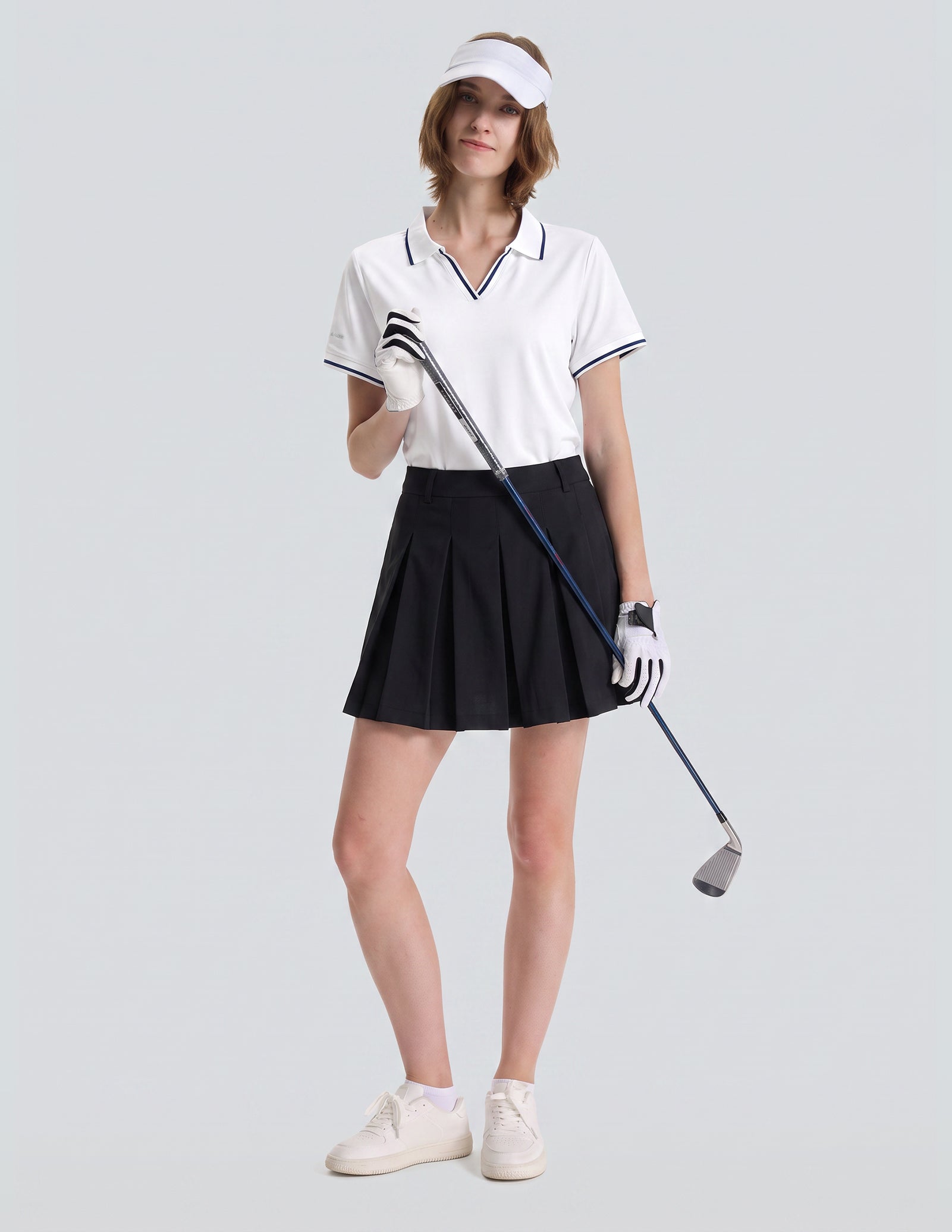 Women's V-Neck Polo Shirt