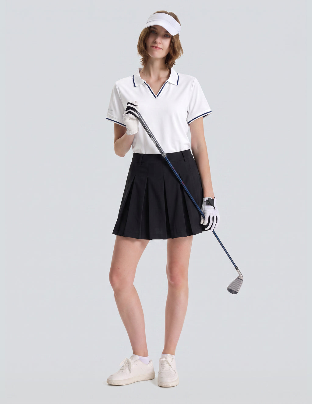 Women's V-Neck Polo Shirt